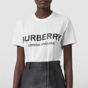 Burberry Logo Print T-shirt